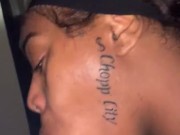 Extreme blow job by tatted face girl 9/16
