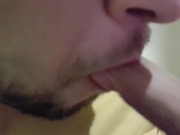 Self Suck My Small Cock and Cumshot