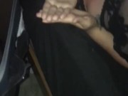 Wife sucking BBC until he cums in my mouth. (Hubby films) 16/16