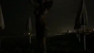Megan Inky under the Moon