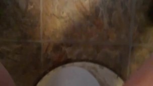 Pissing on floor 