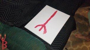 Doing A Painting With My Dick?