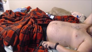 Air Belly Inflation in Bed