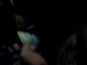 Wife gives me foot job with fishnets on 12/16