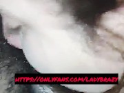 White BBW begs for threesome with ebony couple (Cumshot) 13/16