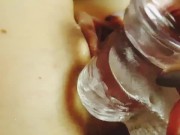 THE BEST LUBE IS HIS HOT CUM