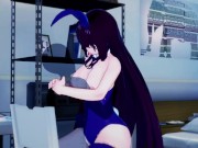[Fate/Grand Order] Scáthach in bunny suit(3d hentai) 14/16