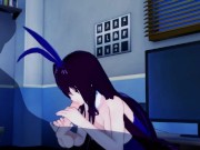 [Fate/Grand Order] Scáthach in bunny suit(3d hentai) 6/16