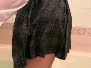 制服で水遊び schoolgirl uniform wetlook 14/16