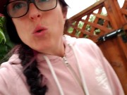 Piss Panties For You In My Garden 2/16