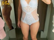 Девушка в примерочной Красивое нижнее белье Anna Mole  9/16