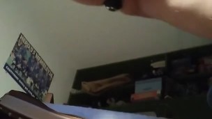 BOY JERKING HARD BIG COCK