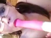Strip and Anal with Dildo Toy