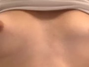 Playing Peekaboo with my Titties