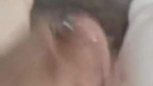 Peeing handjob