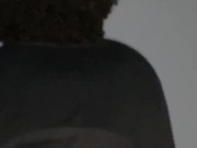 Ebony gf gets fucked through panties *REAL ORGASAM* 15/16