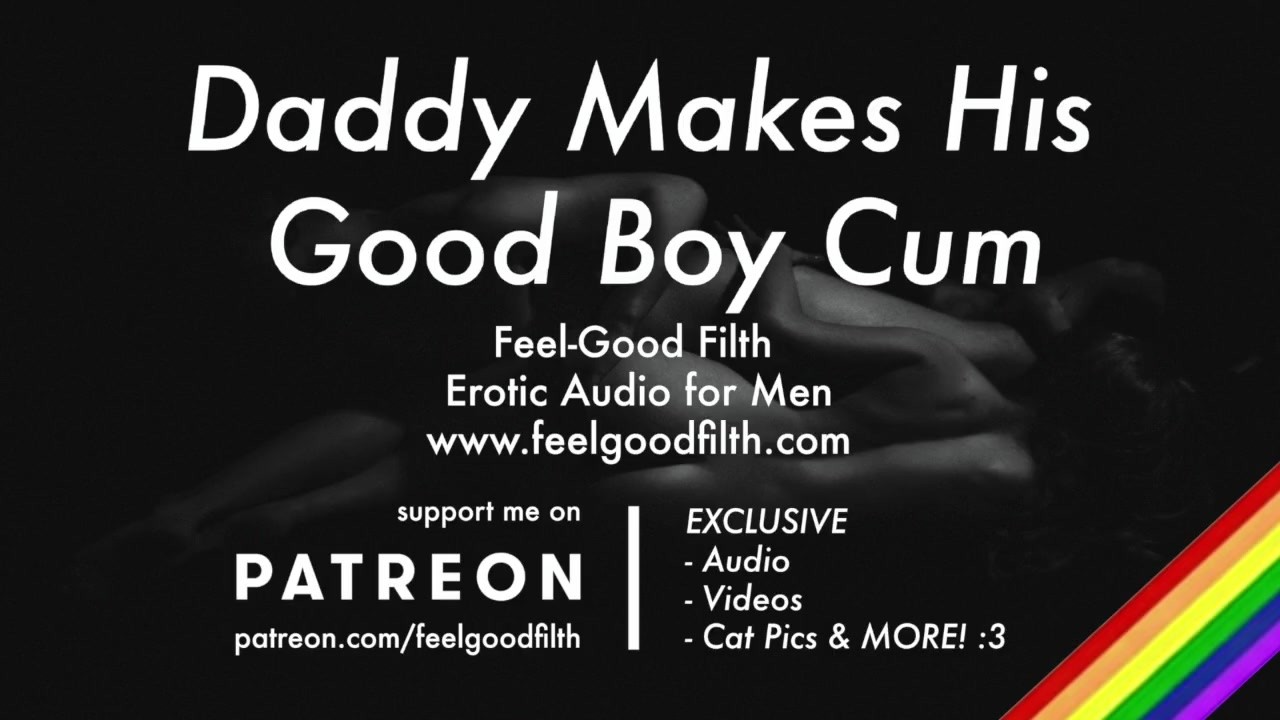 Gentle Daddy Makes His Good Boy Cum PREVIEW Gay Dirty Talk Erotic Audio for  Men