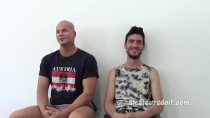 10 Inch Bottom Aussie Dude Xavier Gets Fucked with 8.5 Inch Australian Coltons Muscle Daddies Meat