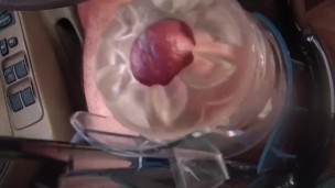 Fleshlight Quicklaunch milked my cock while driving 