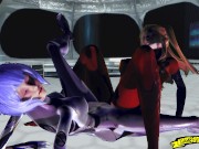 Rei Ayanami and Asuka Langley 3D SFM HENTAI 1/16