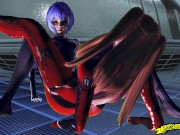 Rei Ayanami and Asuka Langley 3D SFM HENTAI 4/16