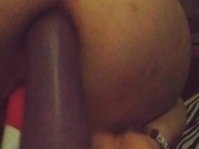 Close up dripping pussy and pulsating asshole... 7/16