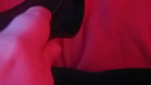 Jerking Off, Using Hand and Belt Then Spanking His Ass With Belt 