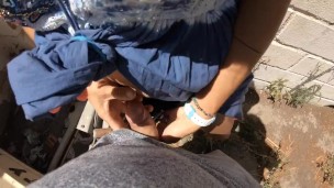 Cum Hungry At The Beach - HUGE Cumshot In Panties POV YummyCouple Trailer