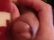 Unlocking hubby and giving him a blowjob 6/16