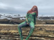 Mera Craves Cock - sea goddess sucks cock on the beach 7/16