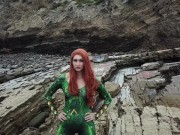 Beautiful Mera waits for some dick along the ocean 12/16