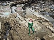 Beautiful Mera waits for some dick along the ocean 5/16