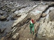 Beautiful Mera waits for some dick along the ocean 7/16