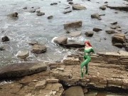 Beautiful Mera waits for some dick along the ocean 9/16