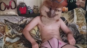 Furry in Cheshire Cat Undies