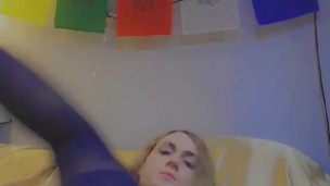 Hot Blonde Tranny Girl Fucks Her Tight Asshole And Games Sissy Slut Whore