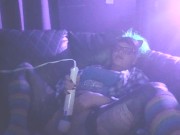 Just blowing clouds and looking cute 13/16