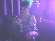 Just blowing clouds and looking cute 3/16