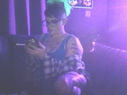 Just blowing clouds and looking cute 4/16