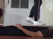 aggressive stomping on a slave part 2 - adidas 3/16