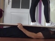 aggressive stomping on a slave part 2 - adidas 5/16