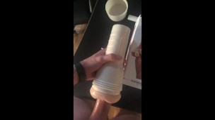 UNBOXING and FUCKING Riley Reid FLESHLIGHT [CLOSE UP] Cumshot!