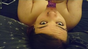 Teaser of "dildo boobjob fetish + masturbation" 