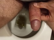 In the morning I got aroused and wanted to piss ...
