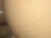 Boyfriend fucks creamy teens pussy while roomates are outside the door (CREAMPIE)  5/16