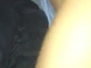 Boyfriend fucks creamy teens pussy while roomates are outside the door (CREAMPIE)  8/16