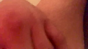 Solo masturbating