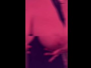 Fucking a brunette with big tits in a natural park with the risk of getting caught. 2/16