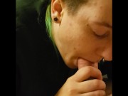 Sexy Birthday Blowjob Empties my Balls 13/16