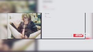 Hattabi4ik Cute Crossdresser No Chat De Vídeo Rain De Ouro E Ejaculação (Self Pissing) Femboy Fetish